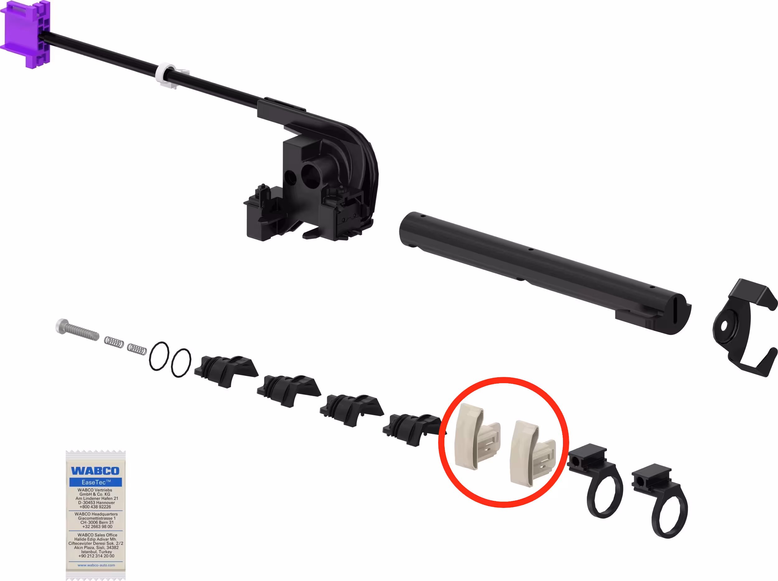 Preview - WABCO pedal cam support