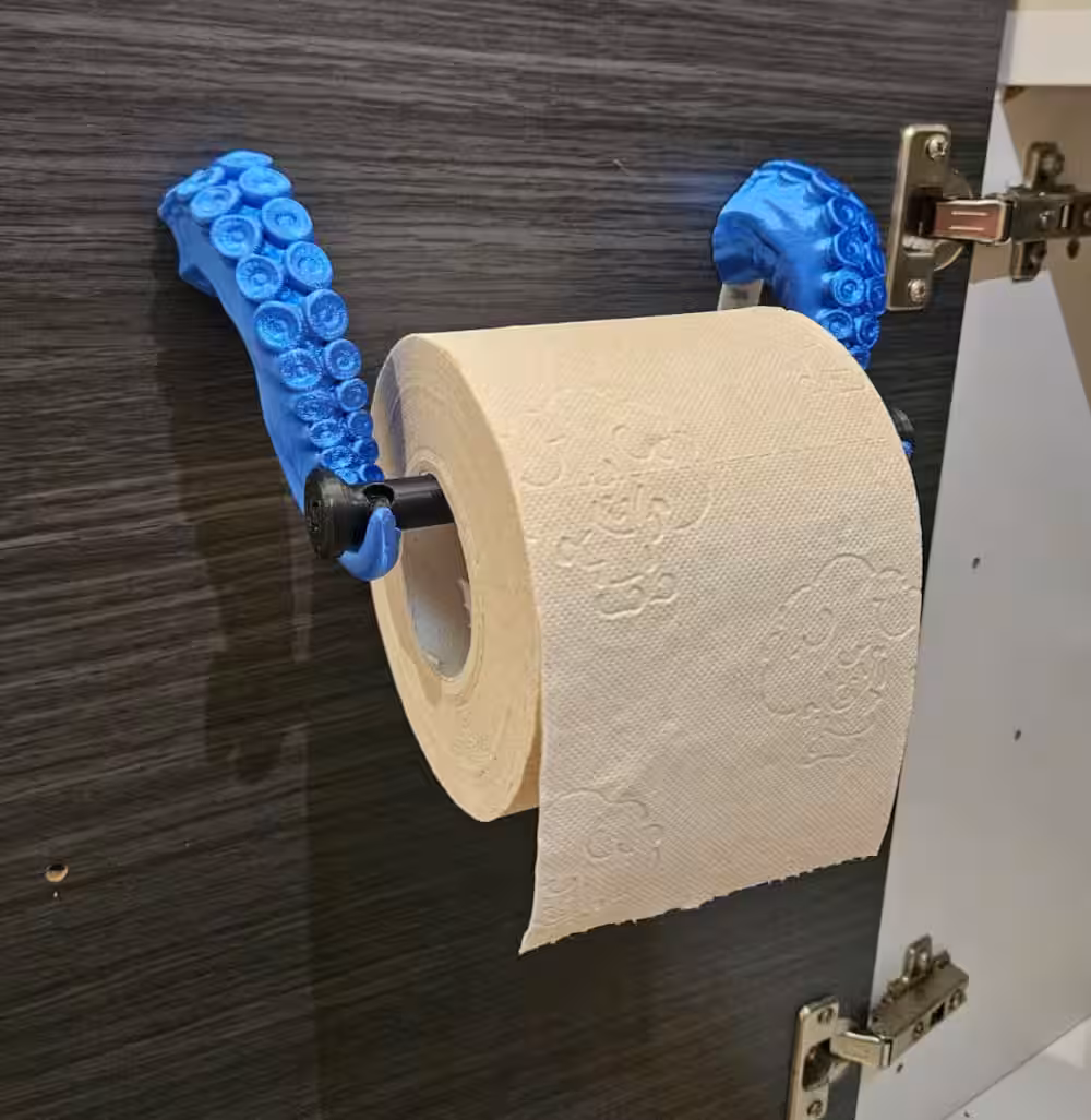 Aperçu - Porte papier toilette tentacules